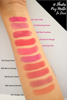 3012B252812529 - Pixy Matte In Love Lipstick Review