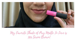 5062BSerene2BBrown2521 - Pixy Matte In Love Lipstick Review